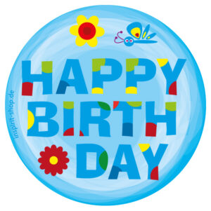 Aufkleber Birthday Jungs