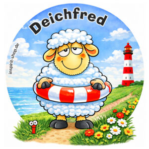 Aufkleber Deichfred