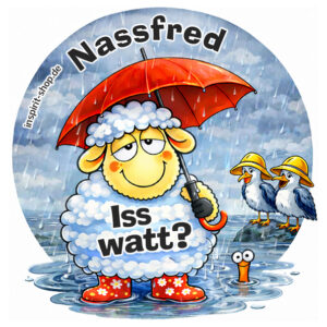 Aufkleber Nassfred