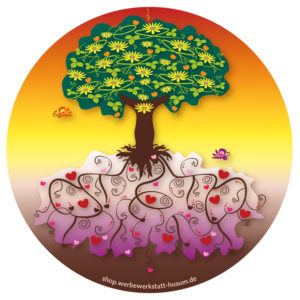 Aufkleber Lebensbaum