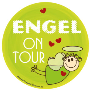 Aufkleber Engel on Tour