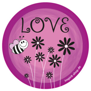 Aufkleber Love