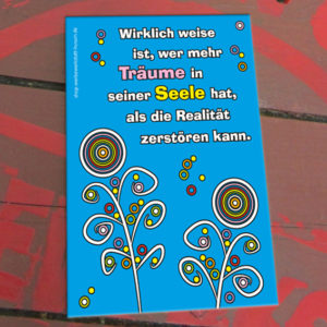 Schildchen Träume in der Seele