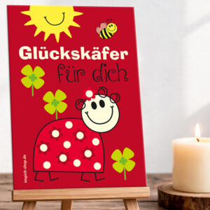Schildchen Glückskäfer