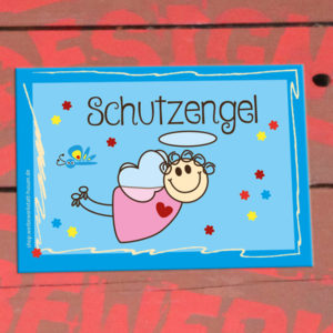 Schildchen Schutzengel