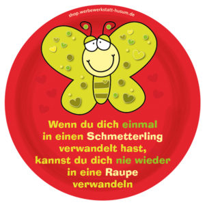 Aufkleber Schmetterling