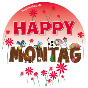 Aufkleber Happy Montag