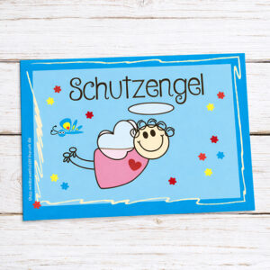 Schildchen Schutzengel