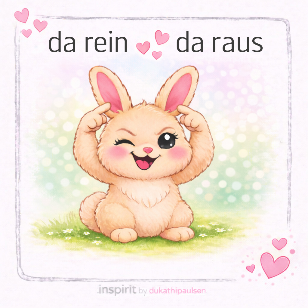 Hase Da rein da raus