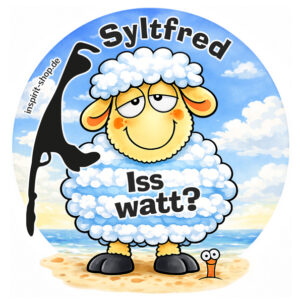 Aufkleber Syltfred