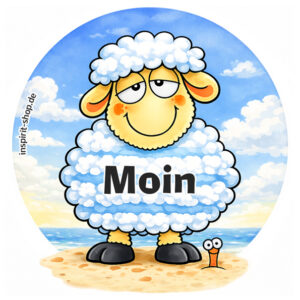 Aufkleber Moinschaf