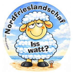 Aufkleber Nordfrieslandschaf